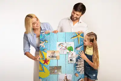 Nyári vakáció feliratú parafatábla