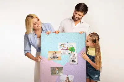 Pasztell mintás parafatábla