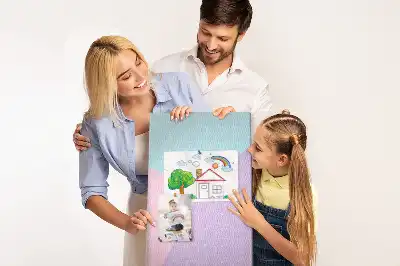 Pasztell mintás parafatábla