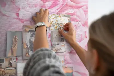 Nyári virágok parafatábla