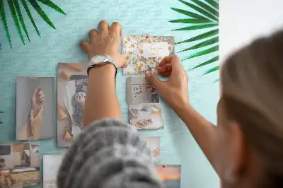 Parafatábla sűrű trópusi lombozat mintával