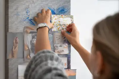 Festett absztrakt parafatábla