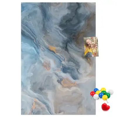 Nagy méretű márványmintás parafatábla