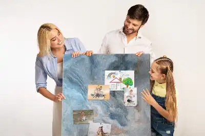 Nagy méretű márványmintás parafatábla