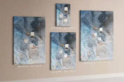 Nagy méretű márványmintás parafatábla