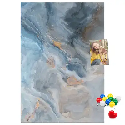Nagy méretű márványmintás parafatábla
