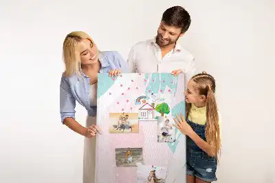 Nagy méretű Absztrakt kompozíció parafatábla