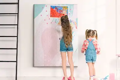 Nagy méretű Absztrakt kompozíció parafatábla