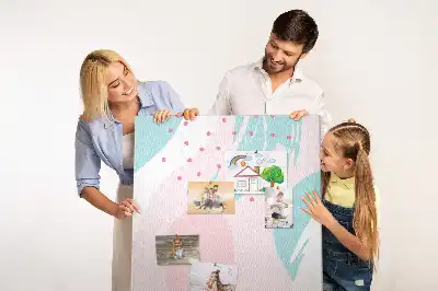 Nagy méretű Absztrakt kompozíció parafatábla
