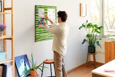 Parafatábla bambusz fali tábla