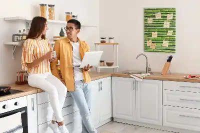 Parafatábla bambusz fali tábla