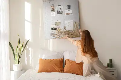 Arany levelek mintás parafatábla