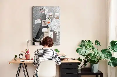 Absztrakt geometriai mintás nagy parafatábla