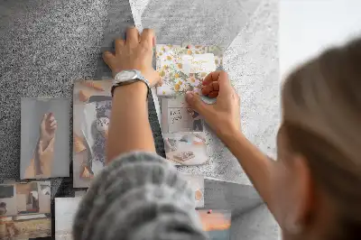 Absztrakt geometriai mintás nagy parafatábla