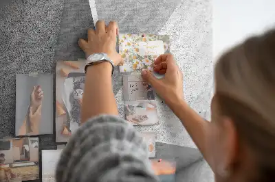 Absztrakt geometriai mintás nagy parafatábla