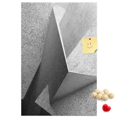 Absztrakt geometriai mintás nagy parafatábla