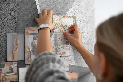 Absztrakt geometriai mintás nagy parafatábla