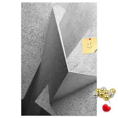 Absztrakt geometriai mintás nagy parafatábla