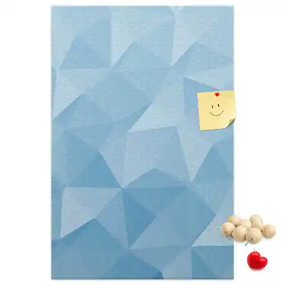 Geometrikus mintás színes parafatábla