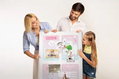 Unikornis mintás parafatábla