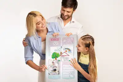 Unikornis mintás parafatábla