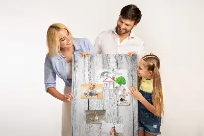 Festett deszkás parafatábla