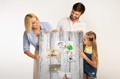 Festett deszkás parafatábla