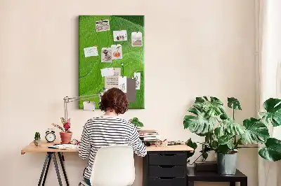 Színes absztrakt hullámok mintás parafatábla