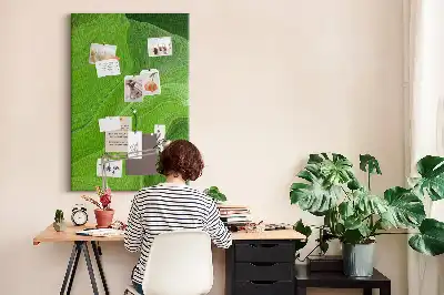Színes absztrakt hullámok mintás parafatábla