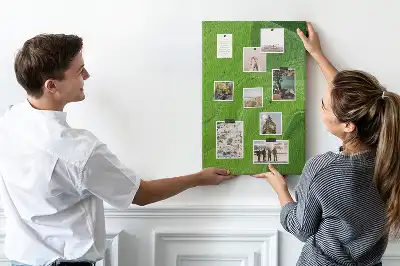 Színes absztrakt hullámok mintás parafatábla