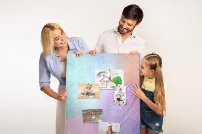 Parafatábla pasztell tollakkal