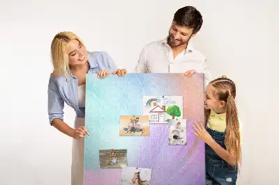Parafatábla pasztell tollakkal