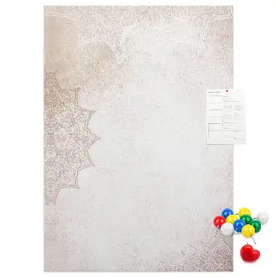 Mandala mintás parafatábla