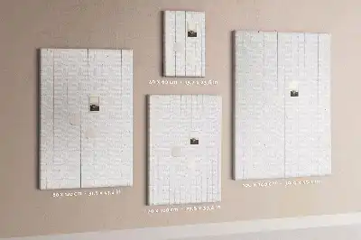 Nagy parafali tábla nyersfa kerettel