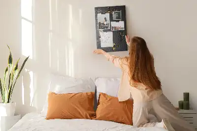Arany konfetti mintás színes parafatábla