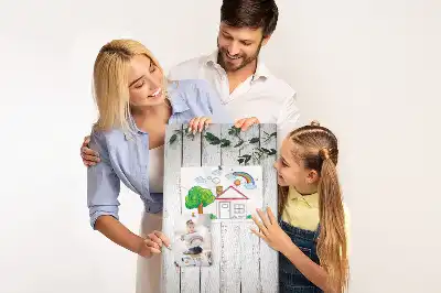 Parafatábla fa kerettel