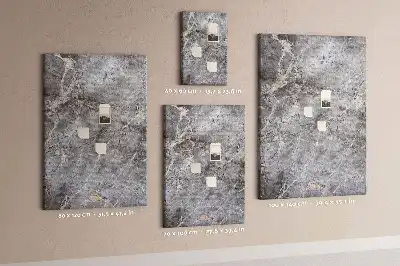 Színes parafatábla mély sötét márvány mintával
