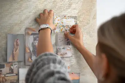 Színes parafatábla nyári tengerparti homok mintával