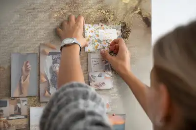 Fényes márvány mintázatú parafatábla