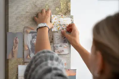 Fényes márvány mintázatú parafatábla