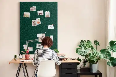 Színes parafatábla lineáris levélmintával