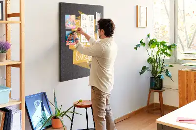 Színes parafatábla inspiráló idézettel