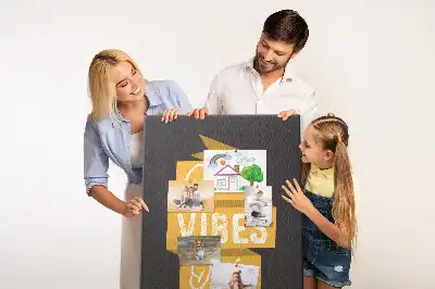 Színes parafatábla inspiráló idézettel