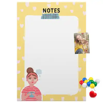 Parafából készült jegyzetpanel
