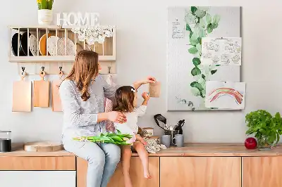 Parafatábla egy ág levelekkel mintával