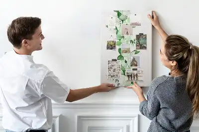 Parafatábla egy ág levelekkel mintával
