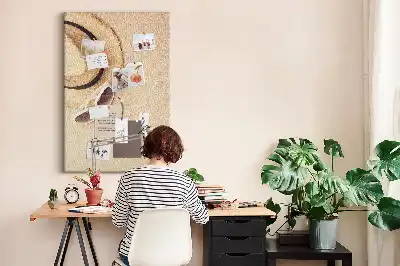 Nagy parafatábla Ünnepi homok az utazásról