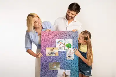 Absztrakt színátmenetes parafatábla