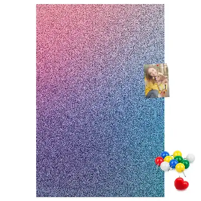 Absztrakt színátmenetes parafatábla
