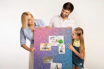 Absztrakt színátmenetes parafatábla